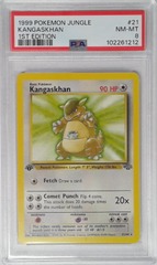 V1737: 1999: Kangaskhan: 21/64: 1ST Edition: Jungle: PSA: 8: NM-MT: 102261212
